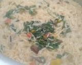 A picture of step 4 of میتھی پلاو.