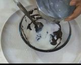 A picture of step 6 of Dark Chocolate Cake.