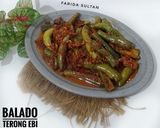 Foto langkah ke 4 dari resep Balado Terong Ebi.