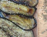 Une image de l'étape 4 de 🍆Aubergine grillée au zaatar.
