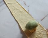 Foto langkah ke 9 dari resep Salt Bread Mochi Matcha.