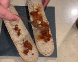 A picture of step 3 of Sardine and Caramelized Onion Sandwich.