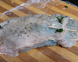 Foto del paso 4 de la receta: Pechuga de pollo rellena de espinacas y jamón serrano