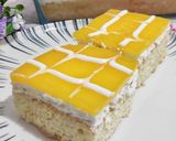 Foto langkah ke 14 dari resep Portakallı Trileçe (Tres Leches dengan Saus Jeruk).