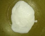 A picture of step 1 of Curd sweet balls.