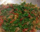 Spinach rice recipe step 1 photo