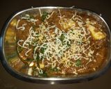 A picture of step 8 of Shahi paneer.