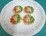 A picture of step 4 of 🇮🇳 🇮🇳 Republican Tricolour Uttapam 🇮🇳 🇮🇳.