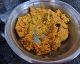 A picture of step 1 of Roasted potato roll from leftover suki bhaji.