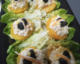 Foto del paso 4 de la receta: Melocotones rellenos