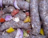 صورة لخطوة 4 من وصفة طاجن البطاطس بالسجق 🥔
