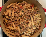 Foto del paso 7 de la receta: Macarrones integrales con carne picada y verduras