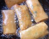 Foto langkah ke 7 dari resep Martabak Mini Daging Kambing dengan Acar Timun.