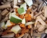 A picture of step 2 of Gujrat special Garmar pickle (Coleus Roots pickle).