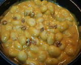 Foto del paso 7 de la receta: Ñoquis con crema de calabaza, roquefort y nueces