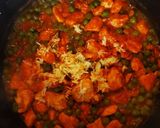 Zöldborsós csirke brassói recept fázis 3 fotója