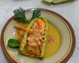 Foto langkah ke 6 dari resep Buntil Pare / Paria Tanpa Daun.