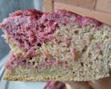 Foto del paso 11 de la receta: Torta de banana🍌 y mora🍒 marmoleada sin huevo y sin horno🧁🍒🍯