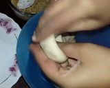 A picture of step 3 of Chatur paratha.
