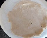 A picture of step 7 of Chur chur paneer roll.