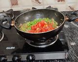 A picture of step 3 of Vegetable Soup.