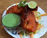 A picture of step 4 of Chicken tandoori.