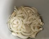 A picture of step 3 of Instant Pot Filipino Beef Steak (Bistek).