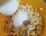 Foto del paso 3 de la receta: Tarta de manzana, nueces y pasas