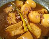 Foto langkah ke 6 dari resep Semur Tahu Telor.