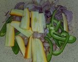 A picture of step 2 of Millet Munchurian.