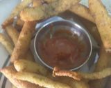 A picture of step 5 of Potato Sooji  Finger Fries.
