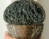 Foto langkah ke 18 dari resep Charcoal Wijen Sourdough Bread.