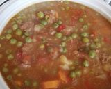 A picture of step 6 of Chapatti beef stew#4weekschallenge#charityrecipe.