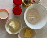 A picture of step 1 of Farali mini bundt cake.