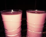 A picture of step 1 of Rose milk.