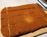 Mézes kókuszos kocka recept fázis 3 fotója