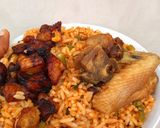 A picture of step 10 of Green Jollof Rice 2.