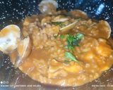 Foto del paso 9 de la receta: Meloso de sepia, langostinos y almejas