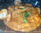 Foto del paso 9 de la receta: Meloso de sepia, langostinos y almejas