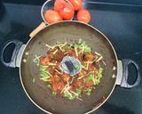A picture of step 12 of Smoked Prawns Karahi.