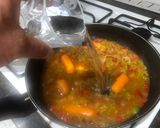 Foto del paso 5 de la receta: Filete de rape con verduras y cigala