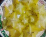 A picture of step 1 of Chatpata Star Fruit.