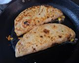 A picture of step 3 of Quesadilla.