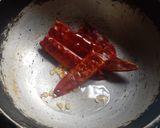 A picture of step 1 of Raw Mango Chutne Manga Chamanthi.