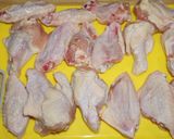 A picture of step 1 of Mongolian chicken wings.