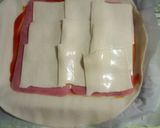 Foto del paso 2 de la receta Coca de jamón de york y queso