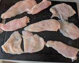 Különleges bundában sült csirkemell recept fázis 1 fotója