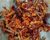 Foto langkah ke 6 dari resep Kering teri tempe pedas manis.