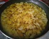 A picture of step 3 of Quick Aloo bhaji.