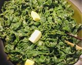 Hình bước làm 4 của món Mì ý rau cải tươi sốt pesto